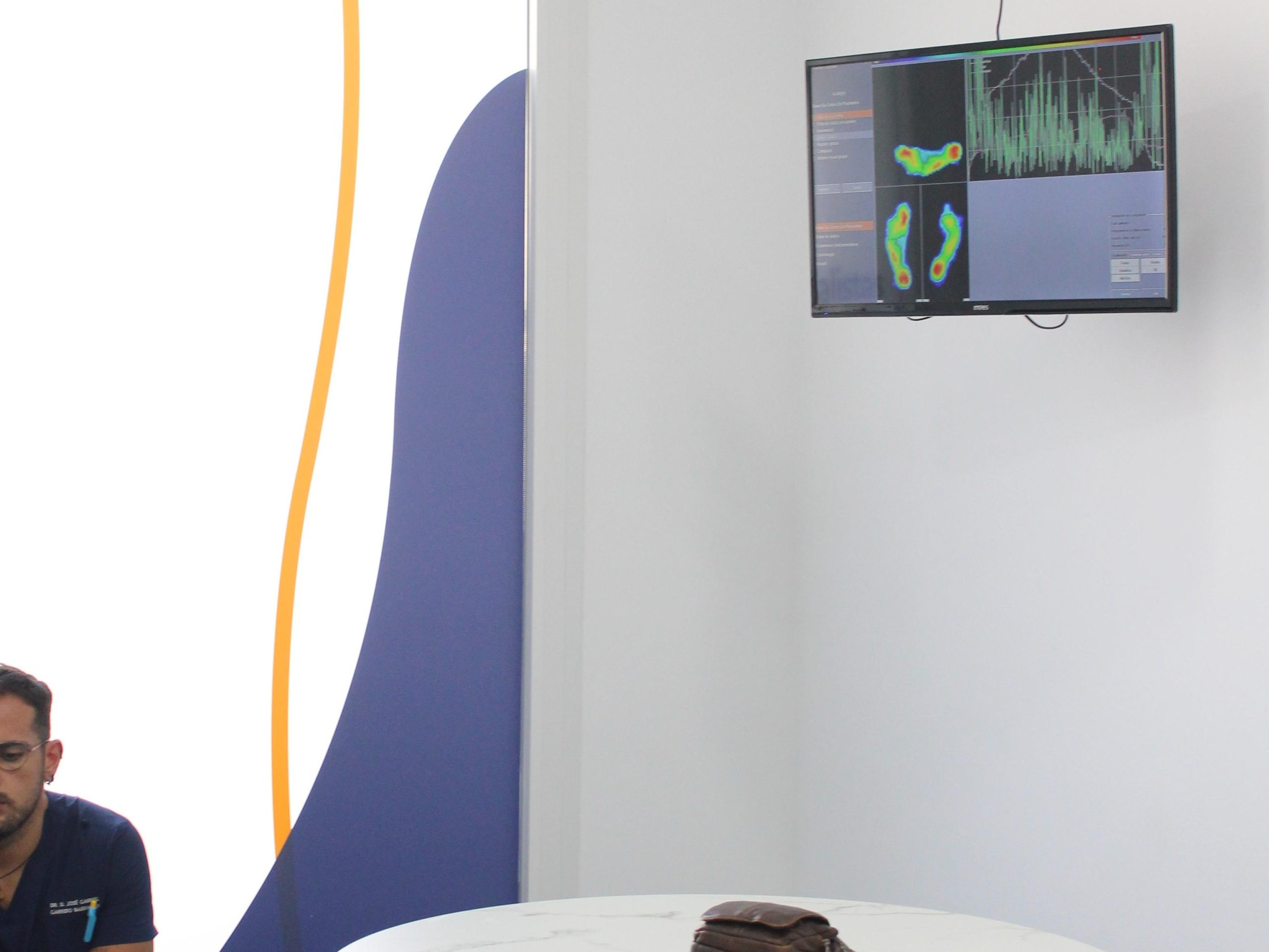 Exploración pisada realizada en GABA Podología & Movimiento